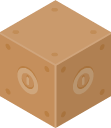 Isometric Platformer Brown Coin Crate